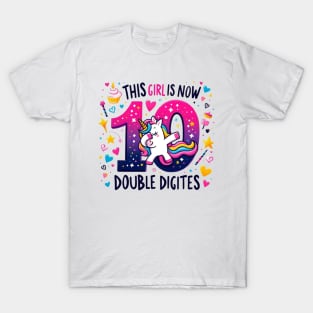 10 Years Old girl Birthday T-Shirt